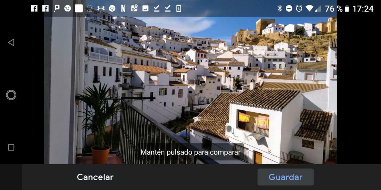 Apartamento Con Vistas Al Rio Lägenhet Setenil De Las Bodegas Exteriör bild