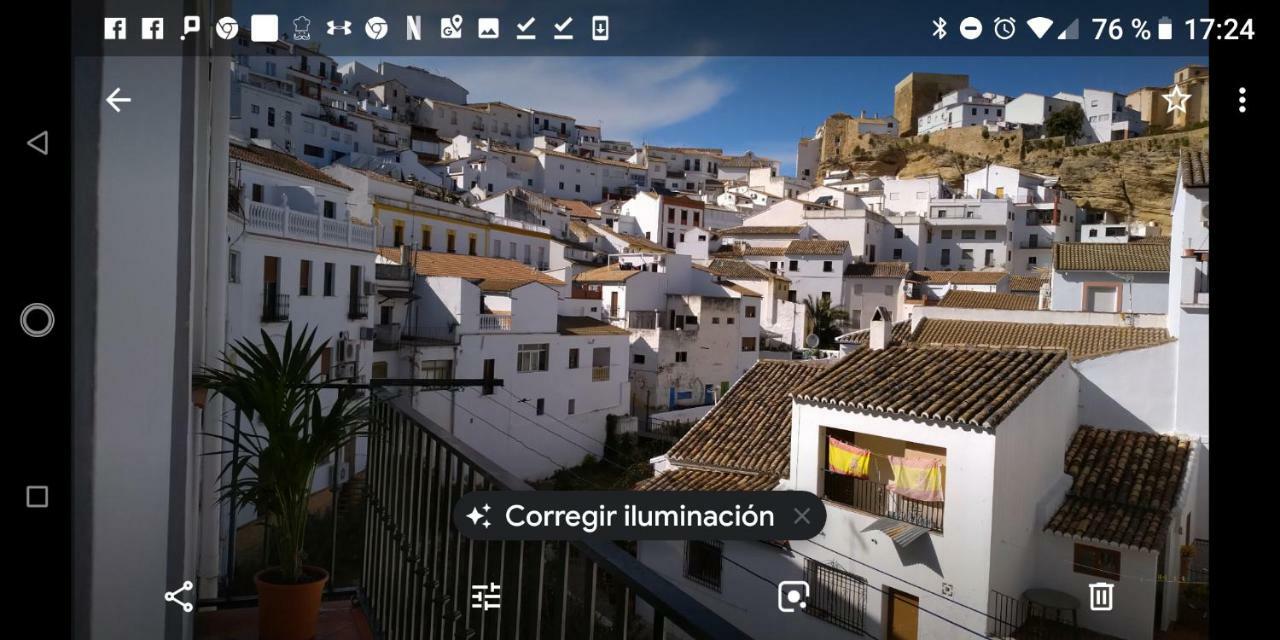 Apartamento Con Vistas Al Rio Lägenhet Setenil De Las Bodegas Exteriör bild
